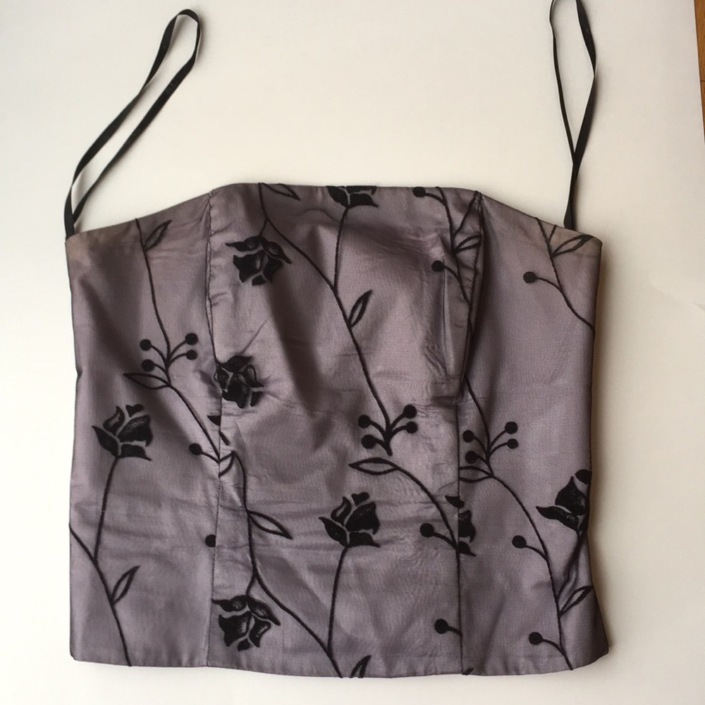 Chelsea Nights sz 6 dressy bodice zip back